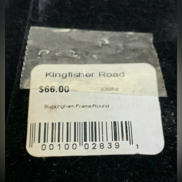 Kingfisher Road Ornate Colored Rhinestone Beaded Patinated Metal Picture Frame - Picture 12 of 16